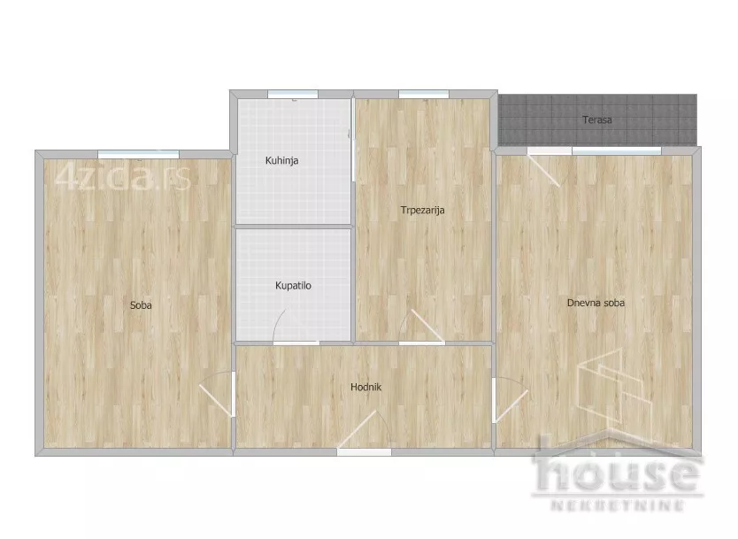 Dvosoban stan | 4zida