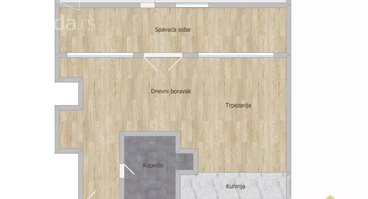 Dvosoban stan | 4zida