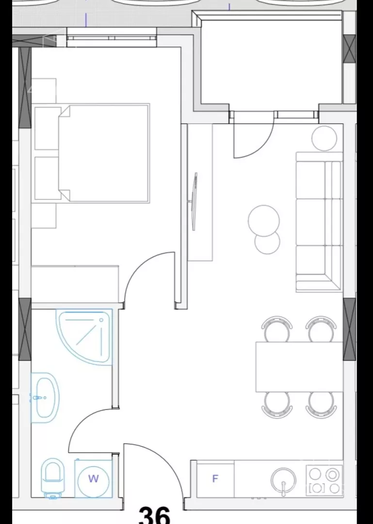 Jednoiposoban stan | 4zida