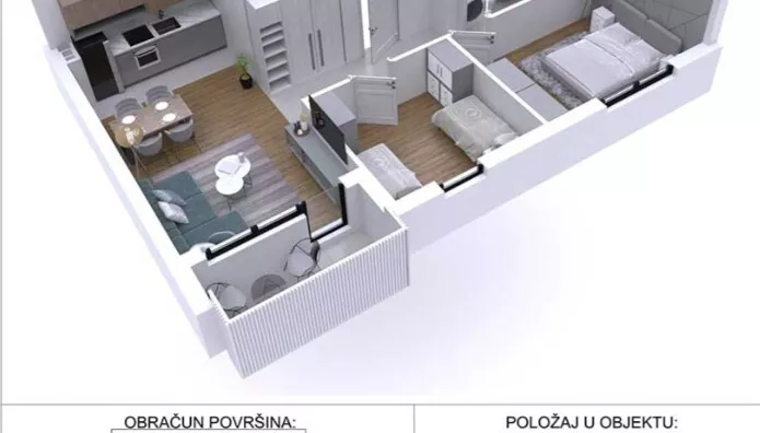 Trosoban stan | 4zida