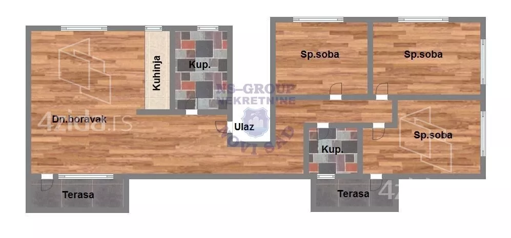 Četvorosoban stan | 4zida