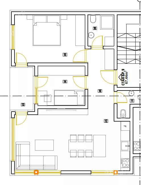 Dvoiposoban stan | 4zida