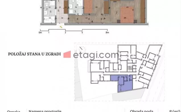 Trosoban stan | 4zida