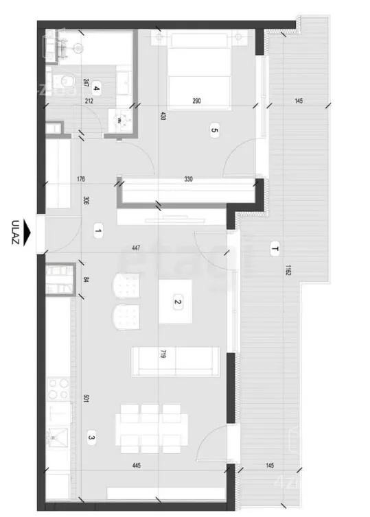 Dvosoban stan | 4zida