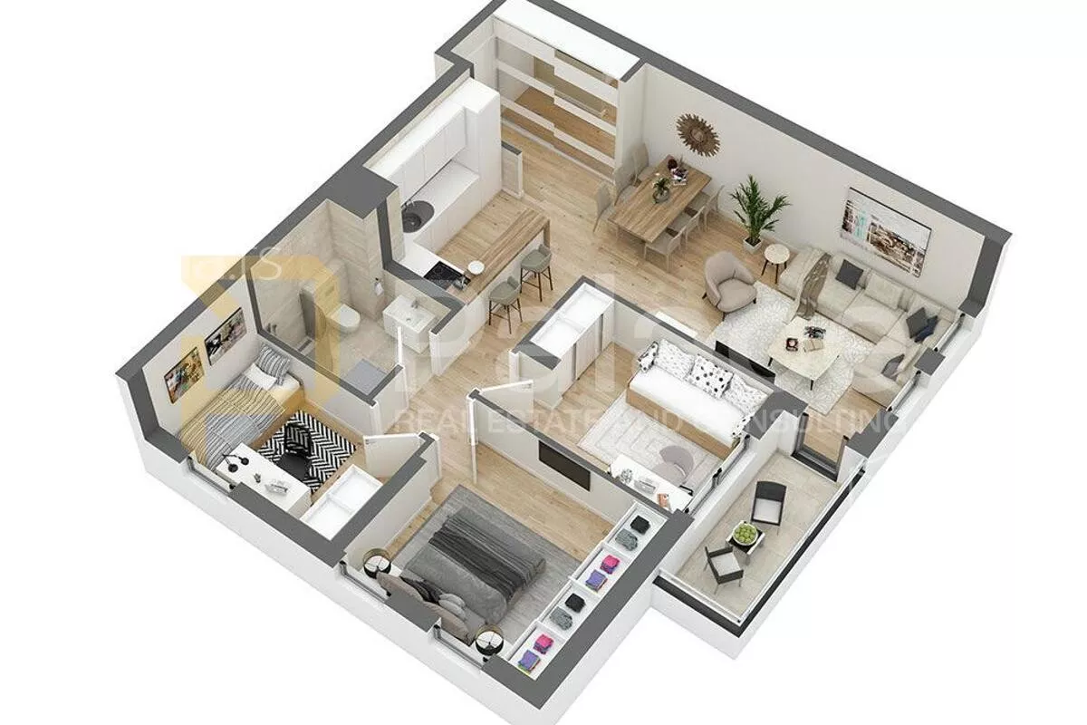 Trosoban stan | 4zida