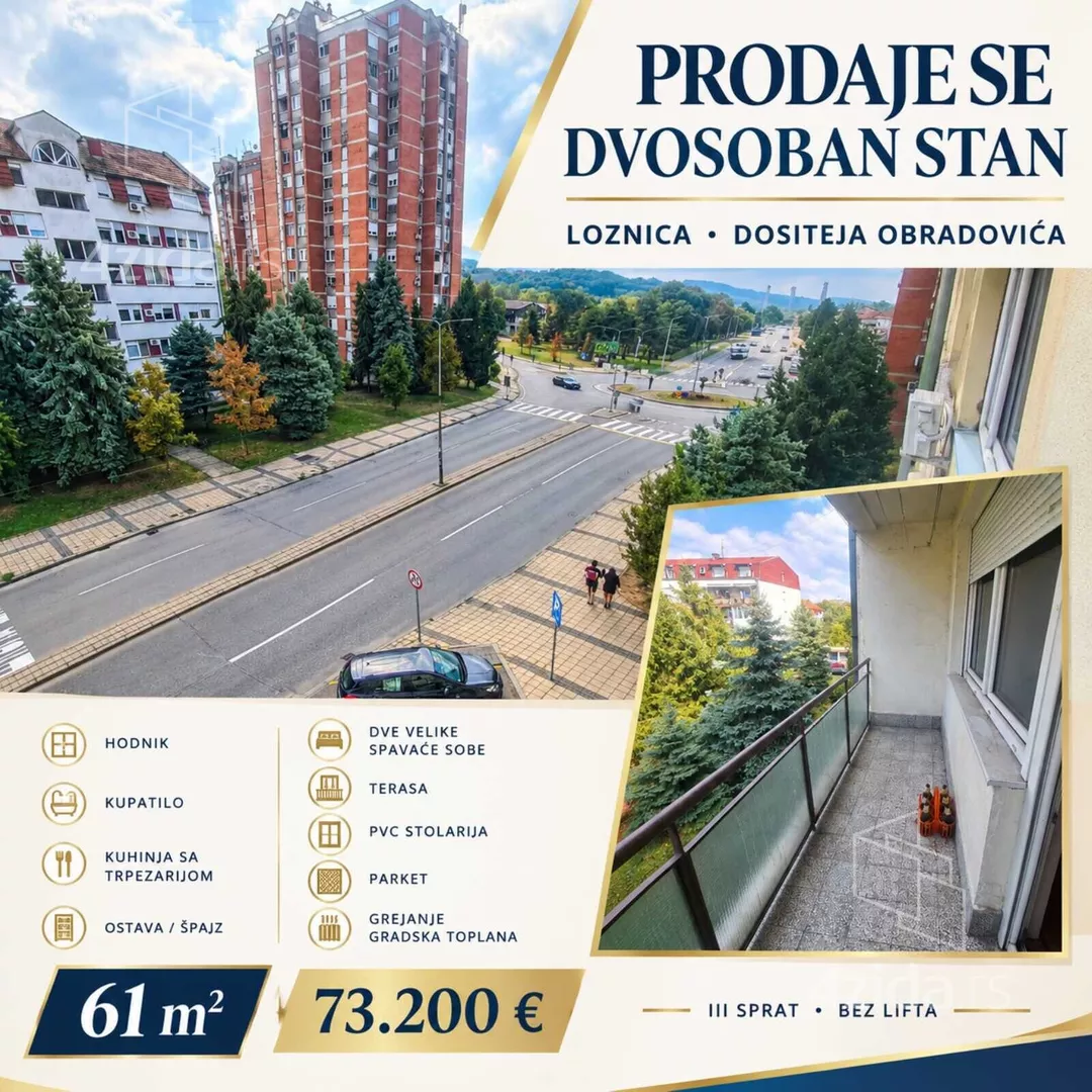 Dvosoban stan | 4zida