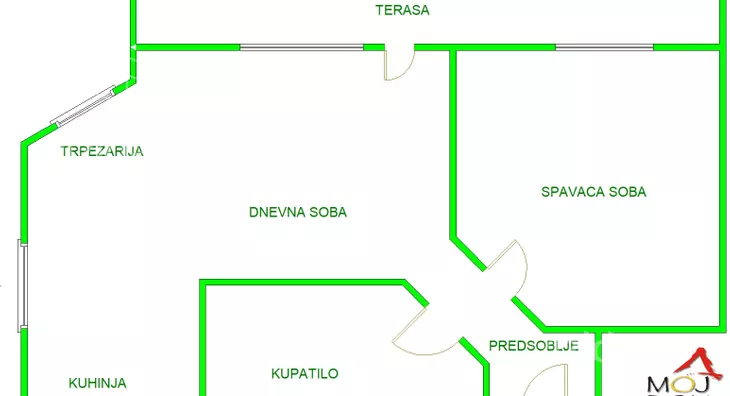 Dvosoban stan | 4zida