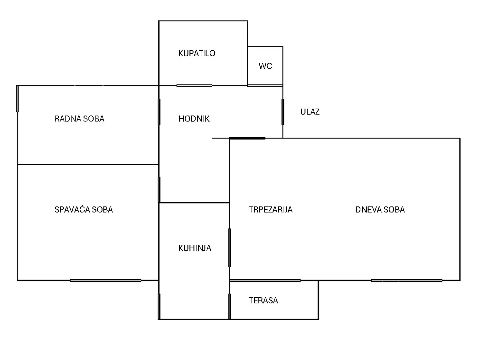 Trosoban stan | 4zida