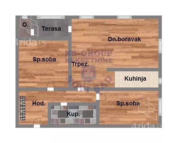 Dvoiposoban stan | 4zida