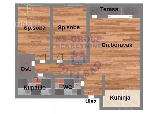 Trosoban stan | 4zida