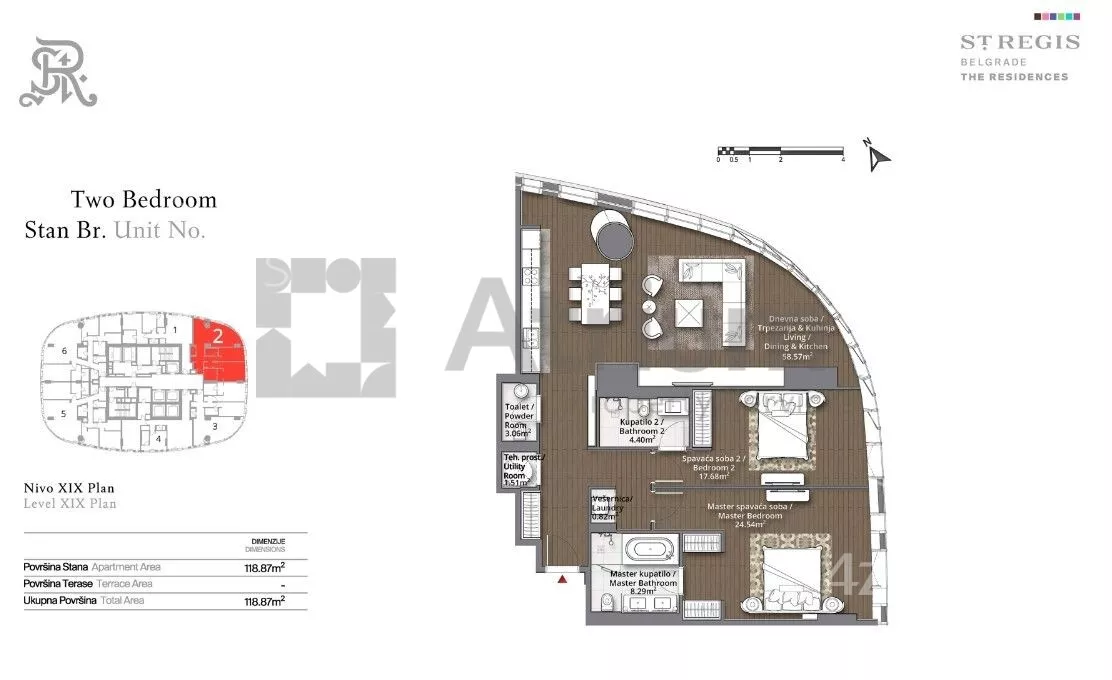 Trosoban stan | 4zida