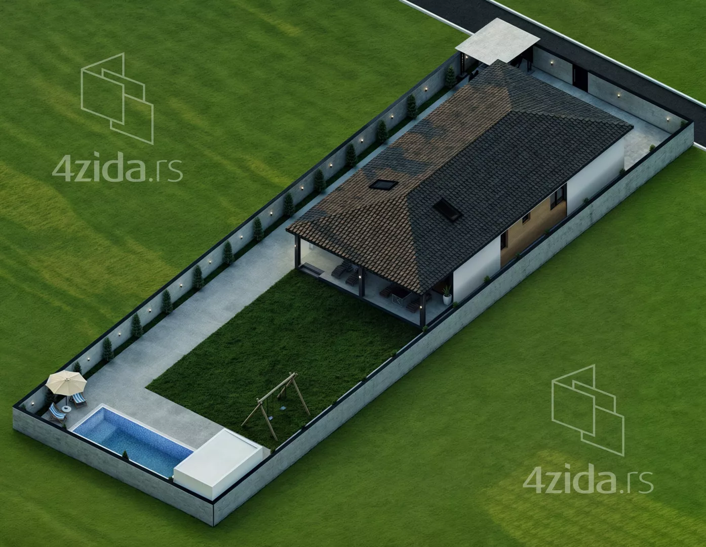 1-etažna kuća | 4zida