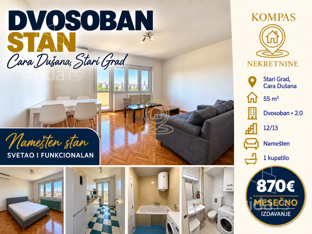 Dvosoban stan | 4zida