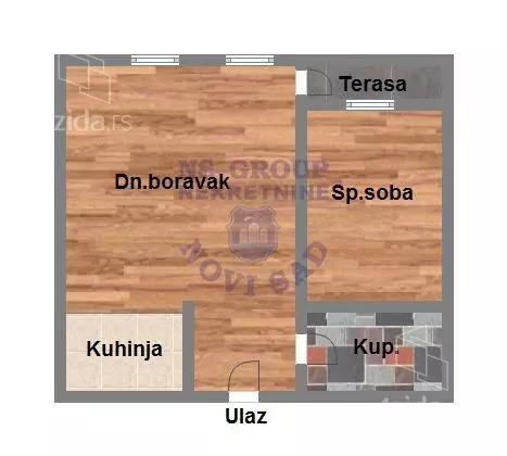 Dvosoban stan | 4zida