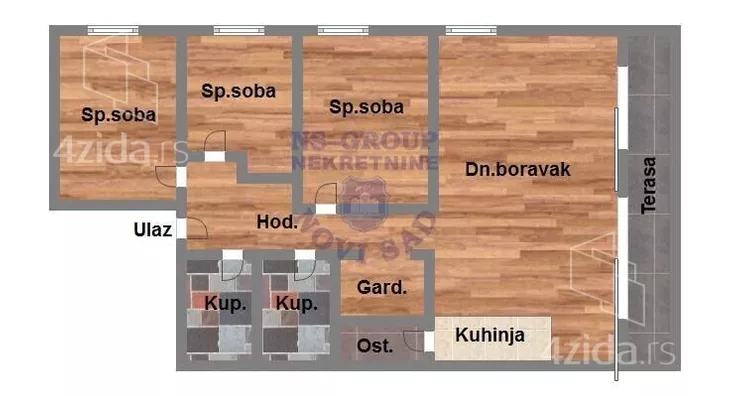 Četvorosoban stan | 4zida