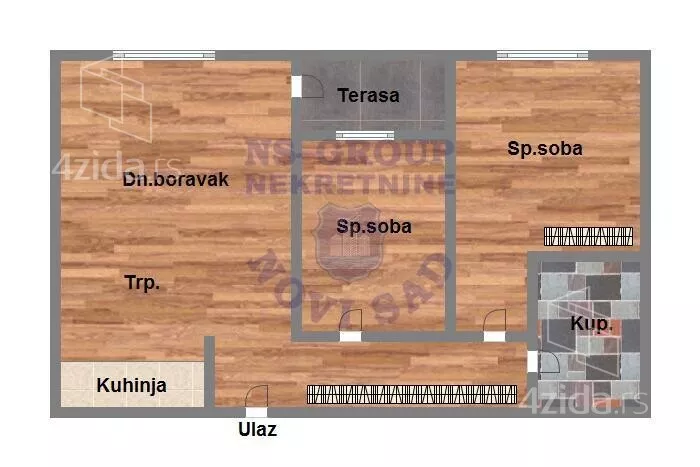 Trosoban stan | 4zida