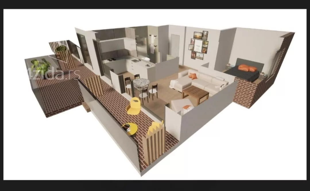 Dvosoban stan | 4zida