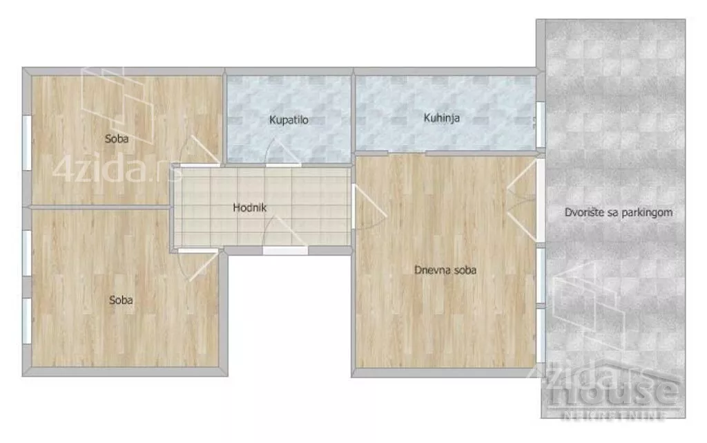 Trosoban stan | 4zida