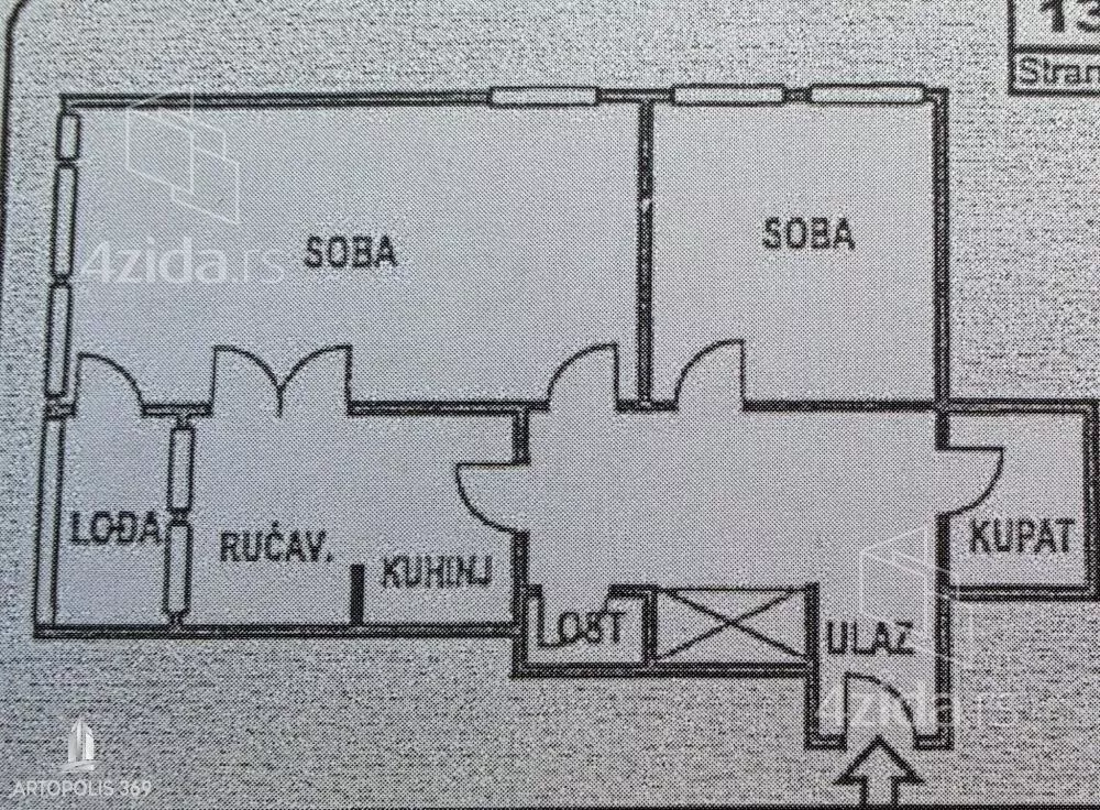 Dvosoban stan | 4zida