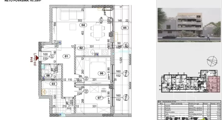 Dvoiposoban stan | 4zida