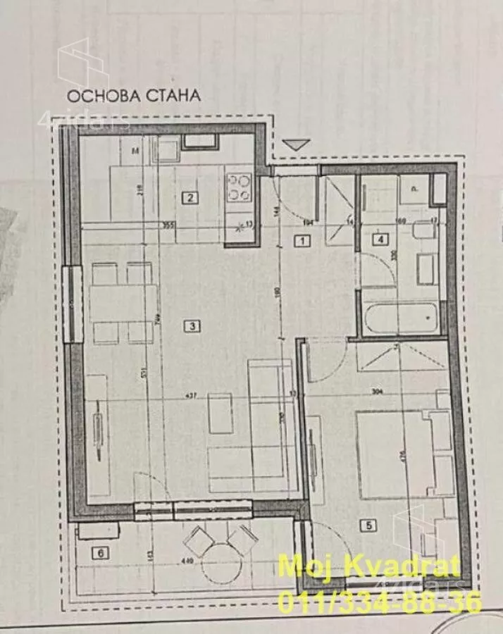 Dvosoban stan | 4zida