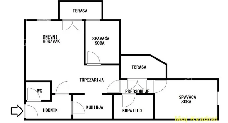 Dvoiposoban stan | 4zida