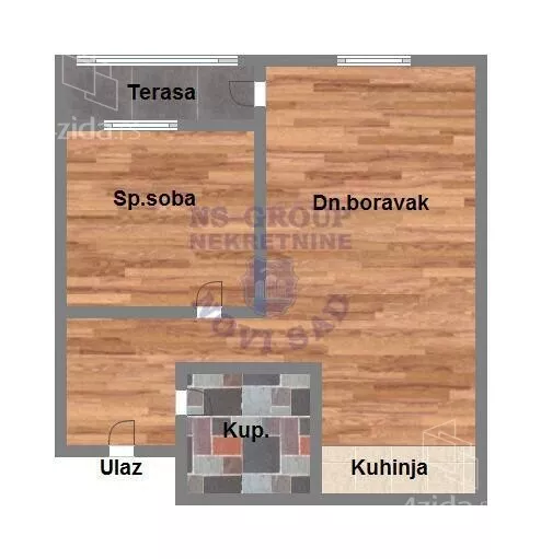 Dvosoban stan | 4zida
