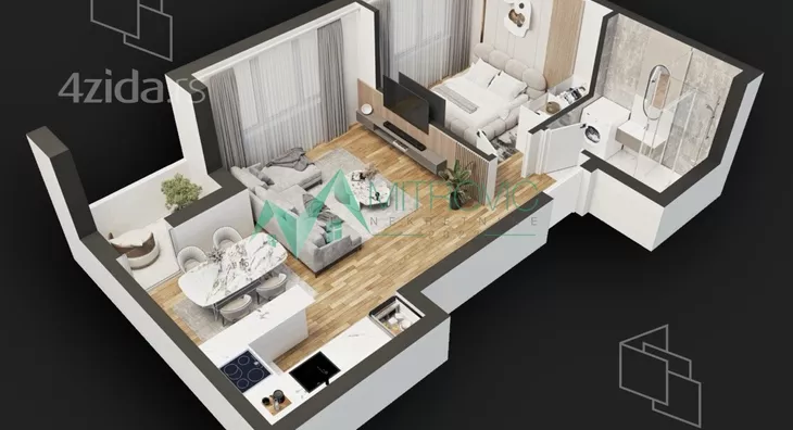 Dvosoban stan | 4zida