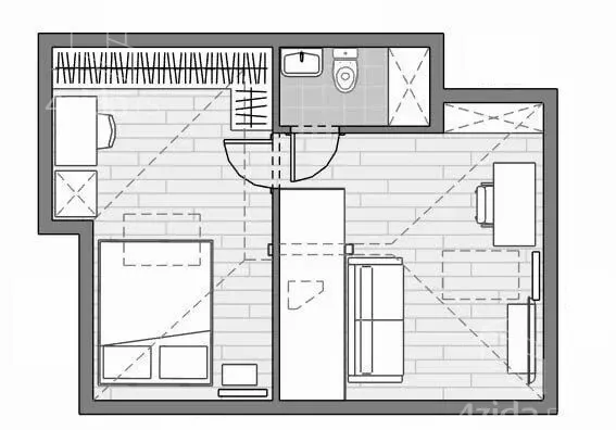 Troiposoban stan | 4zida
