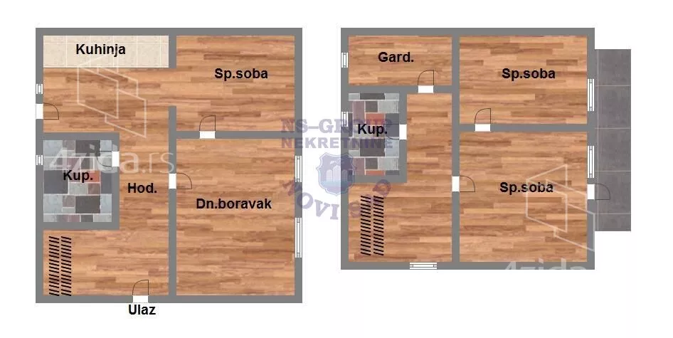 2-etažna kuća | 4zida