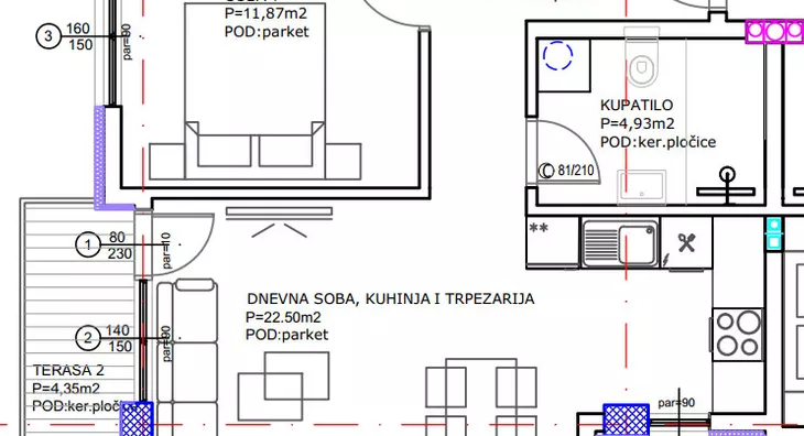 Jednosoban stan | 4zida