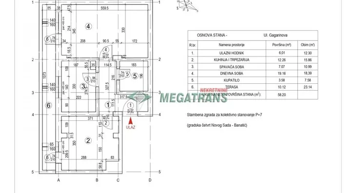 Dvosoban stan | 4zida