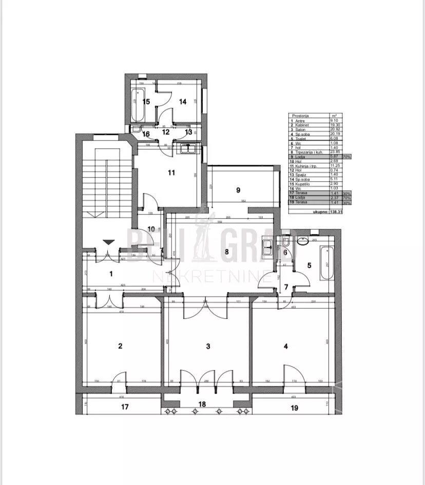 Šestosoban stan | 4zida