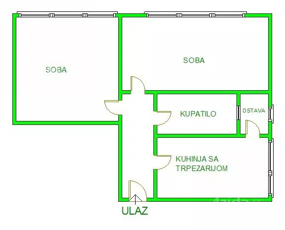 Dvosoban stan | 4zida
