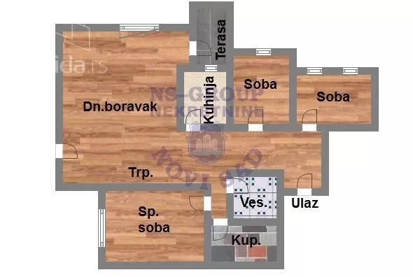 Četvorosoban stan | 4zida