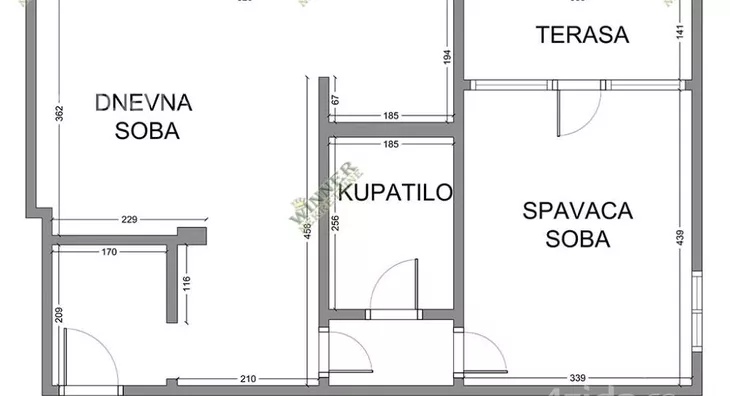 Jednoiposoban stan | 4zida