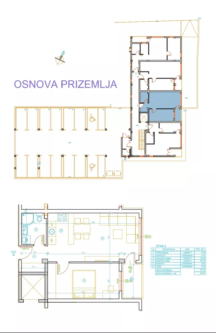 Jednoiposoban stan | 4zida