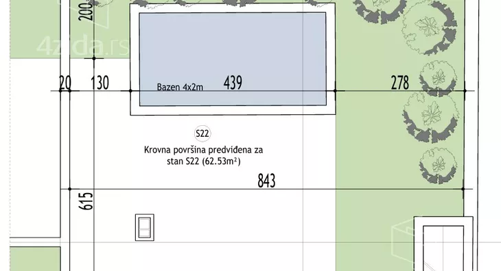 Trosoban stan | 4zida