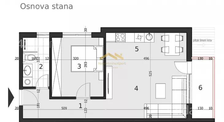 Dvosoban stan | 4zida