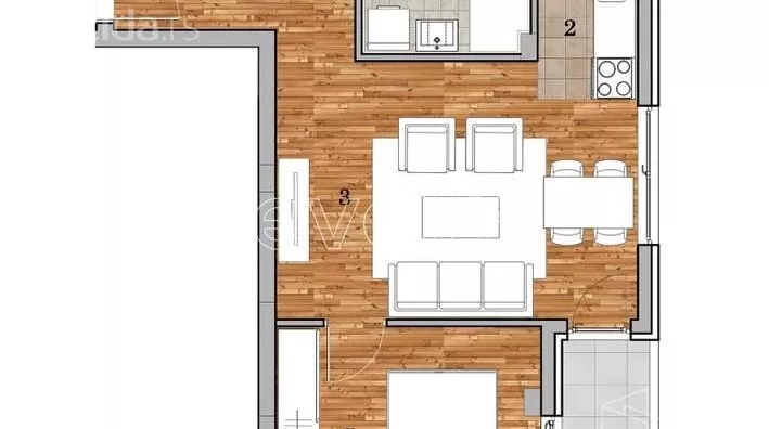 Dvosoban stan | 4zida