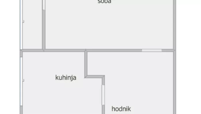Jednosoban stan | 4zida