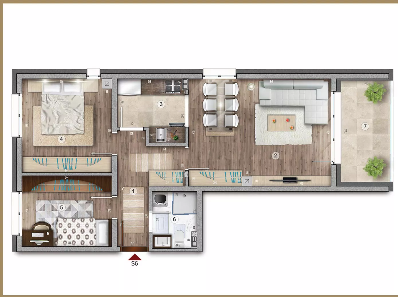 Dvosoban stan | 4zida