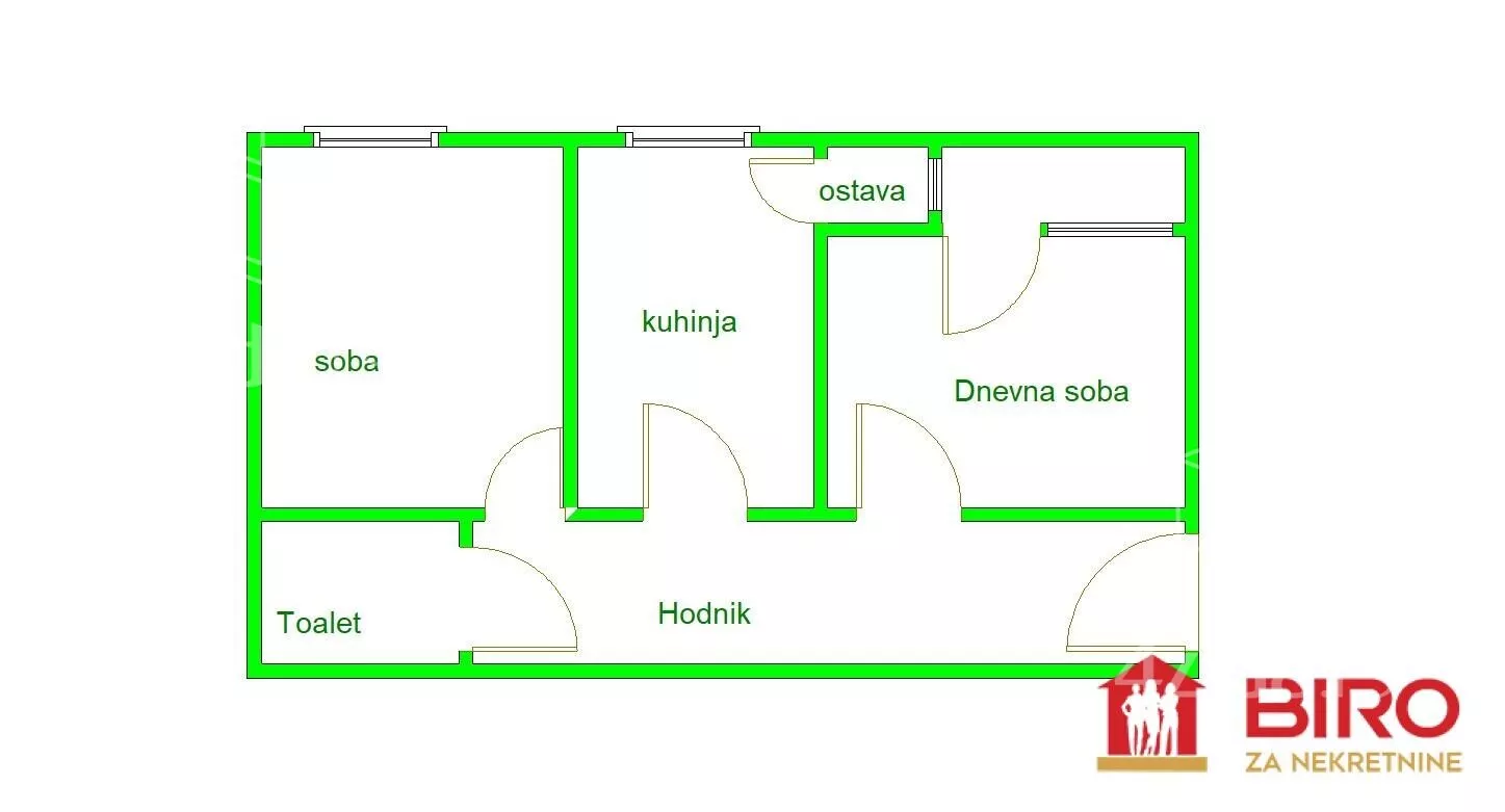 Dvosoban stan | 4zida