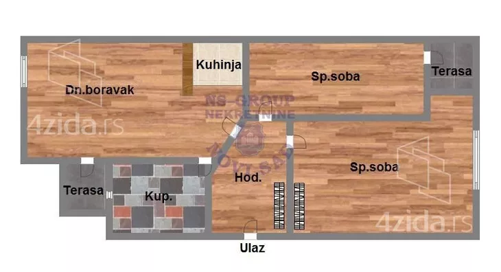 Dvoiposoban stan | 4zida