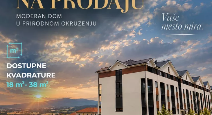Glavna slika projekta Prodaja stanova u Sokobanji