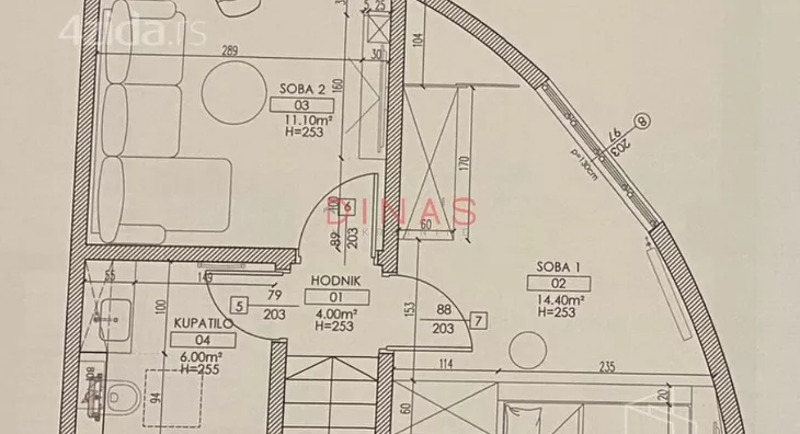Troiposoban stan | 4zida
