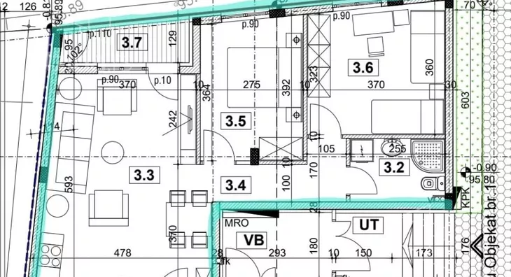 Trosoban stan | 4zida