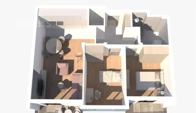 Dvosoban stan | 4zida