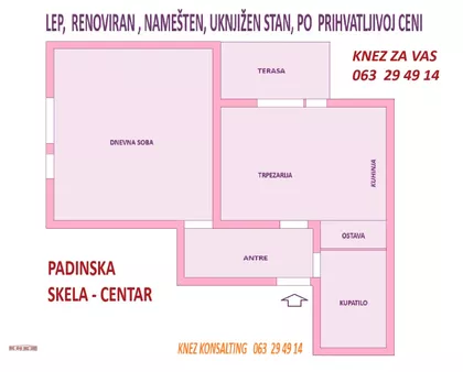 PADINSKA SKELA-NOVO NASELJE | 4zida.rs