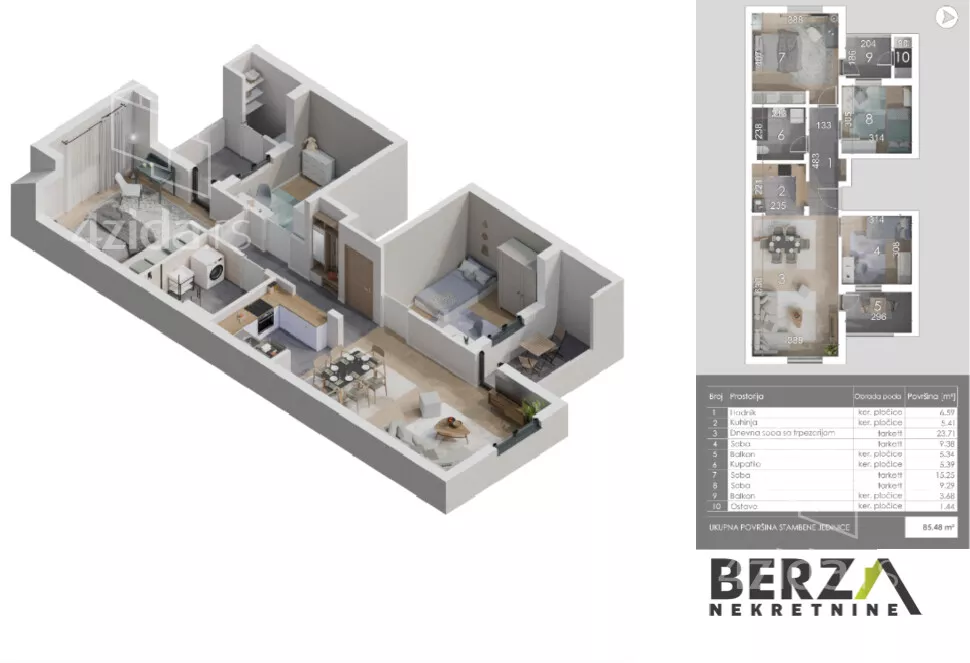 Četvorosoban stan | 4zida